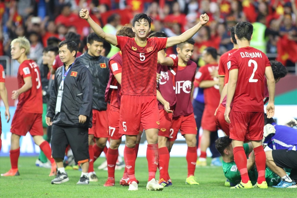 Văn Hậu đủ tuổi tham dự tới U23 Châu Á 2022. Ảnh Hữu Phạm
