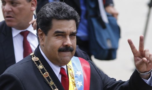 Mỹ liên tục gây sức ép lên Tổng thống Venezuela Nicolas Maduro. Ảnh: AP