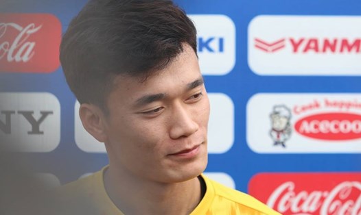 Thủ thành Bùi Tiến Dũng đang là thủ thành số 1 của U23 Việt Nam. Ảnh: Nguyễn Giang 