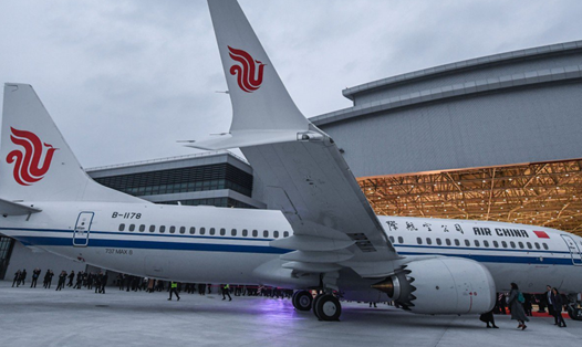 Trung Quốc đi đầu trong việc tạm đình chỉ bay Boeing 737 MAX. Ảnh: AP
