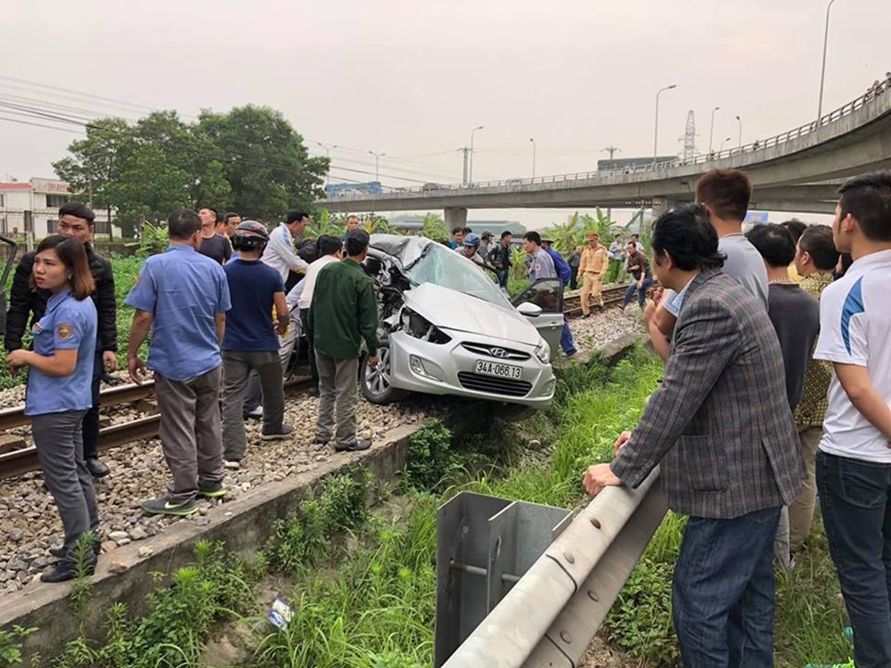 Hiện trường vụ tai nạn giao thông. Ảnh: TN.