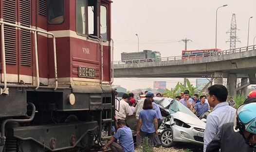 Công an tỉnh Hải Dương thông tin vụ tai nạn giao thông đường sắt xảy ra ngày 13.3.