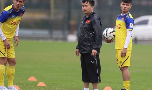 Quang Hải sẽ sớm trở lại U23 Việt Nam khi chấn thương không quá  lo ngại. Ảnh: Hoàng Linh 