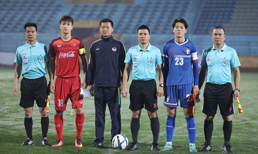 U23 Việt Nam thắng đậm Đài Bắc Trung Hoa. Ảnh: Thuỳ Minh