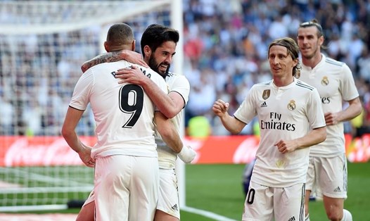 Real Madrid không gặp nhiều khó khăn để đánh bại Celta Vigo. Ảnh: Getty Images.