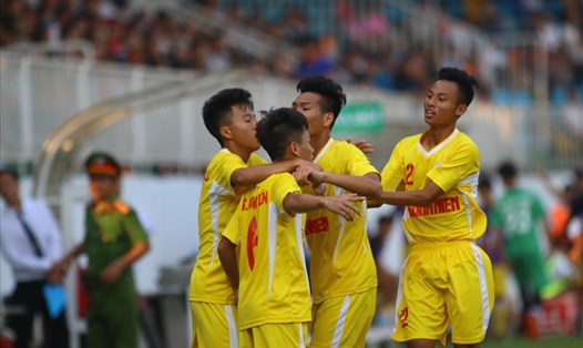 U19 Hà Nội đánh bại U19 HAGL trong trận chung kết với tỉ số 1-0 để có lần thứ 5 vô địch giải U19 Quốc gia. Ảnh: Đình Viên