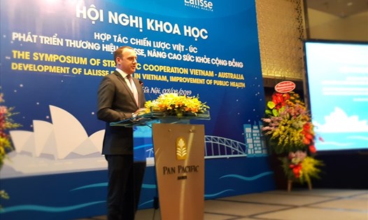 Ông Shannon Leahy - Tham tán thương mại, Đại sứ quán Australia tại Việt Nam. Ảnh: H.G
