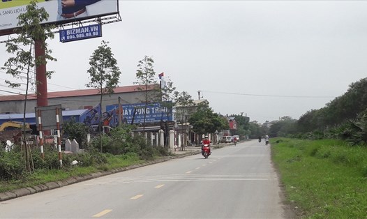 Quãng đường gom từ KCN Đại An đến phường Cẩm Thượng (Hải Dương) nơi nữ LĐ phản ánh bị QRTD. Ảnh: D.T