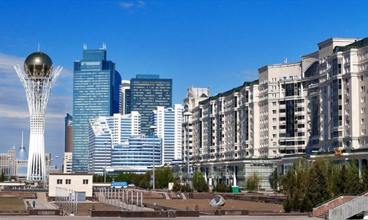 Thủ đô Astana của Kazkhastan được đổi tên thành Nursultan. Ảnh: Getty Images