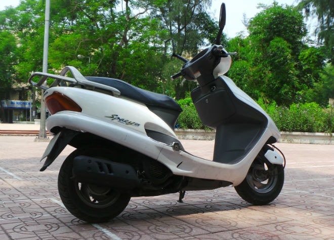 Xe Honda Spacy Nhật cũ 2007 dùng 12 năm bán 143 triệu đồng  Baoxehoi