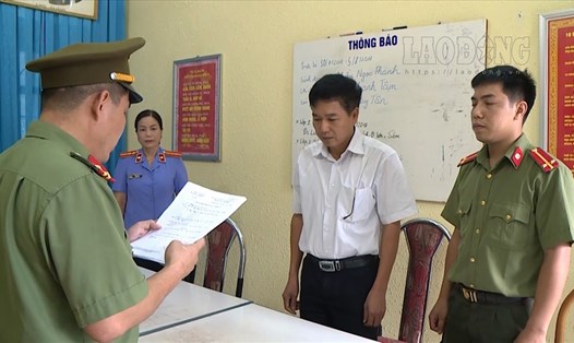 Nhiều cán bộ ngành giáo dục của Sơn La đã vướng vòng lao lý vì nằm trong đường dây "chạy điểm" ở Sơn La. Ảnh: CA Sơn La cung cấp.