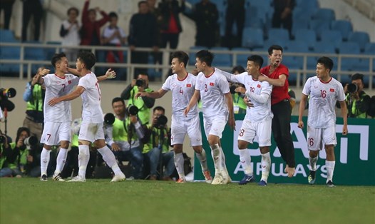 U23 Việt Nam đã có chiến thắng nhọc nhằn. Ảnh: H.A