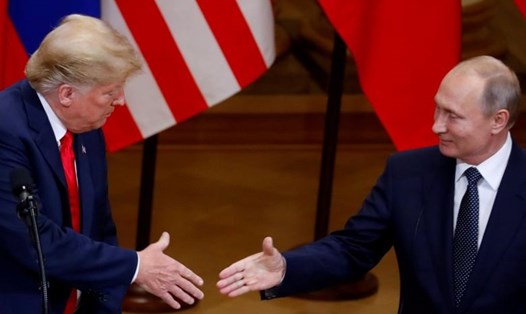 Tổng thống Mỹ Donald Trump và Tổng thống Vladimir Putin. Ảnh: Reuters. 