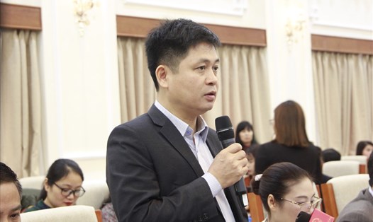 Ông Nguyễn Xuân Thành - Phó Vụ trưởng Vụ Giáo dục Trung học, Bộ GDĐT. Ảnh: Nguyễn Hà
