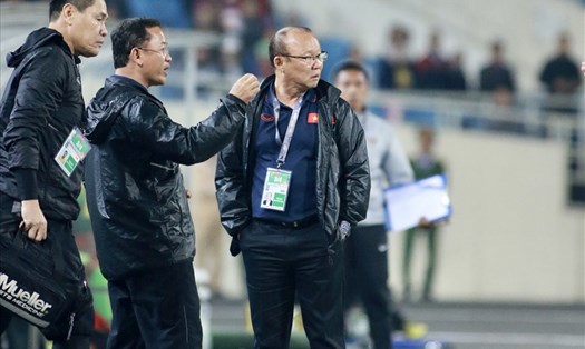 HLV Park Hang-seo đã chọn cách tiếp cận trận đấu cũng như chiến thuật hợp lí trước U23 Thái Lan. Ảnh: Sơn Tùng