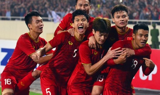 ĐT U23 Việt Nam giành vé tới VCK U23 Châu Á 2020 đầy thuyết phục. Ảnh: VFF.