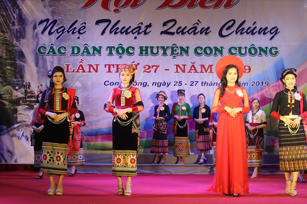 Các thí sinh tham gia hội thi