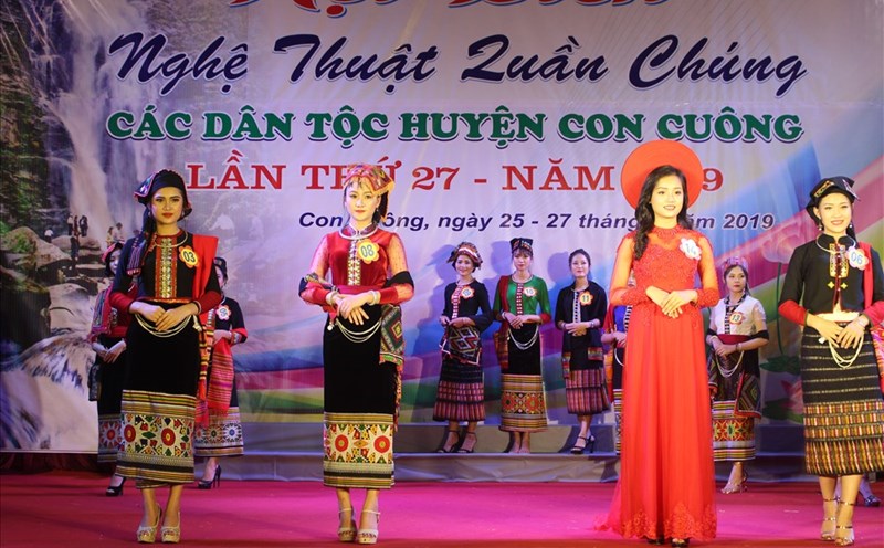 Các thí sinh tham gia hội thi