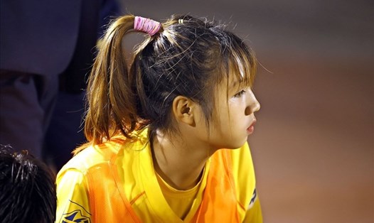 Cầu thủ Trần Thị Duyên đã không thể góp mặt trong đội hình ĐT nữ VN. Ảnh: Trí Công 