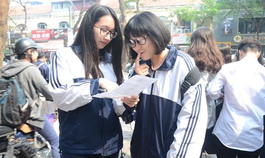 Tháng 3 hằng năm, học sinh Hà Nội bước vào đợt thi khảo sát lớp 12.
