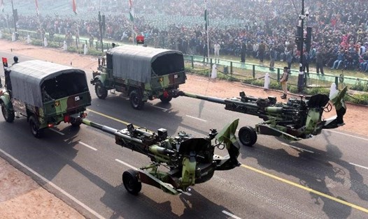 "Vua pháo binh" M777 của Ấn Độ. Ảnh: Hindustan Times