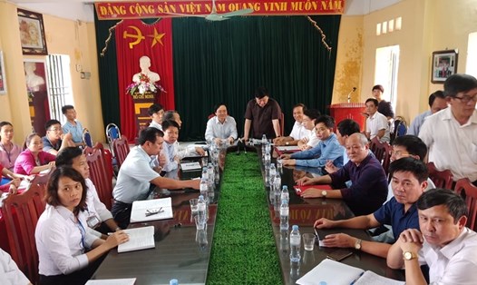 Buổi làm việc của Bộ trưởng Bộ Giáo dục Đào tạo tại Hưng Yên.
