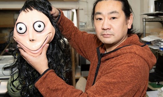Họa sĩ điêu khắc Keisuke Aisawa (Nhật Bản) cho biết đã phải "khai tử" nhân vật Momo. Ảnh: The Sun.