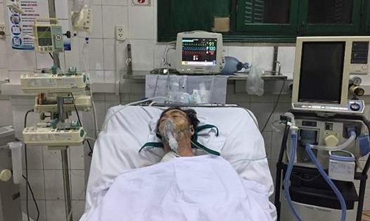Ông O.O (67 tuổi, người Nhật) được đưa vào cấp cứu tại Bệnh viện Hữu nghị Việt Đức