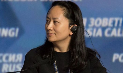 Bà Mạnh Vạn Châu - Giám đốc tài chính Huawei. Ảnh: Reuters