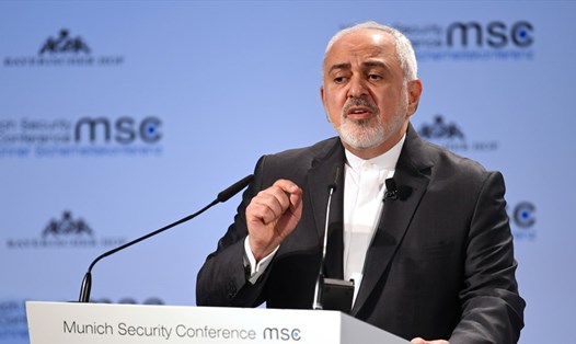 Ngoại trưởng Iran Mohammad Javad Zarif. Ảnh: RT. 