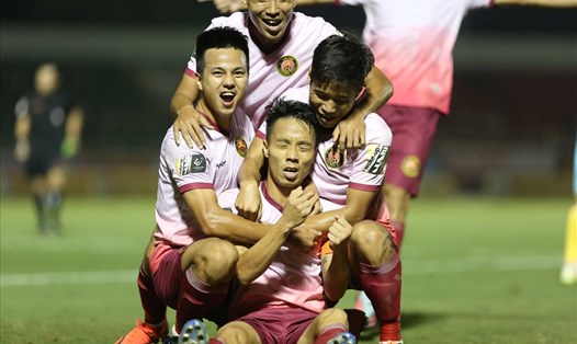 CLB Sài Gòn đánh bại HAGL ngay trên sân Peliku với tỉ số 3-1. Ảnh: VPF