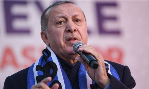 Tổng thống Thổ Nhĩ Kỳ Recep Erdogan. Ảnh: AFP