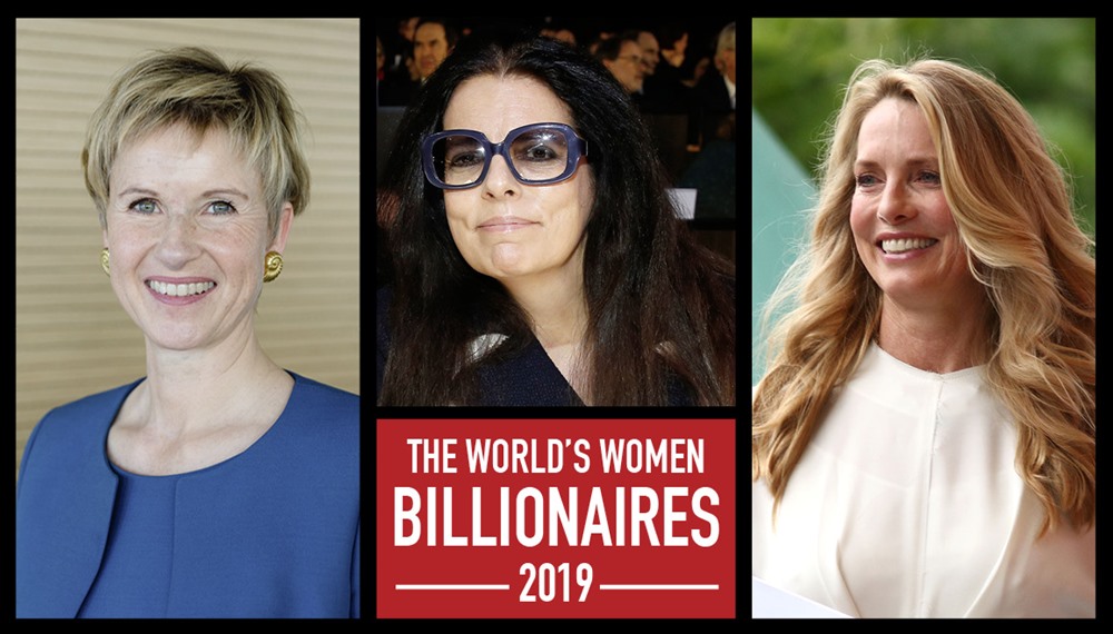 Top 10 người phụ nữ giàu có nhất thế giới