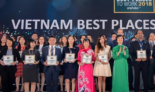 Tập đoàn Vingroup vừa tiếp tục được vinh danh dẫn đầu trong 4 lĩnh vực quan trọng của giải thưởng “Top 100 Nơi làm việc tốt nhất Việt Nam”. Ảnh: P.V  