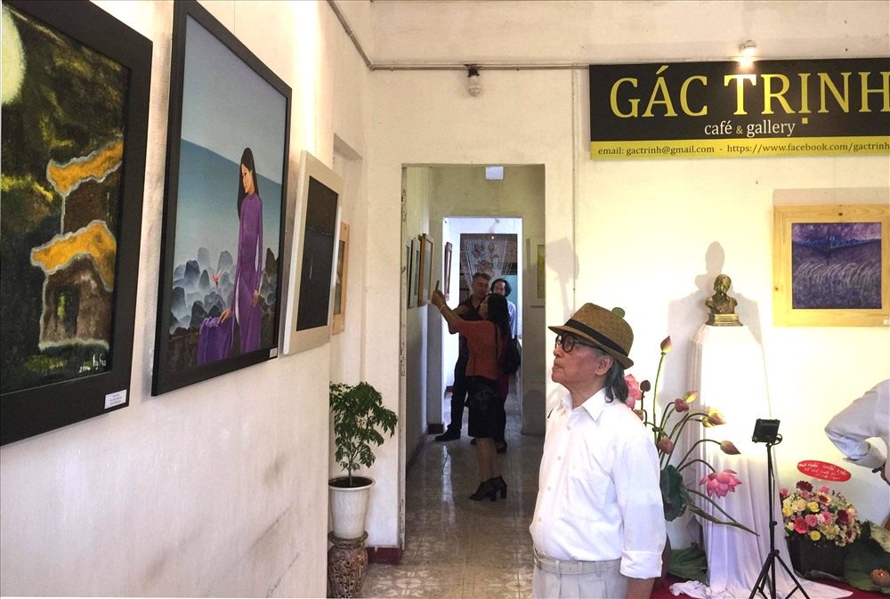 Gác Trịnh tưởng nhớ ngày mất Trịnh Công Sơn bằng triển lãm "Để gió cuốn đi".