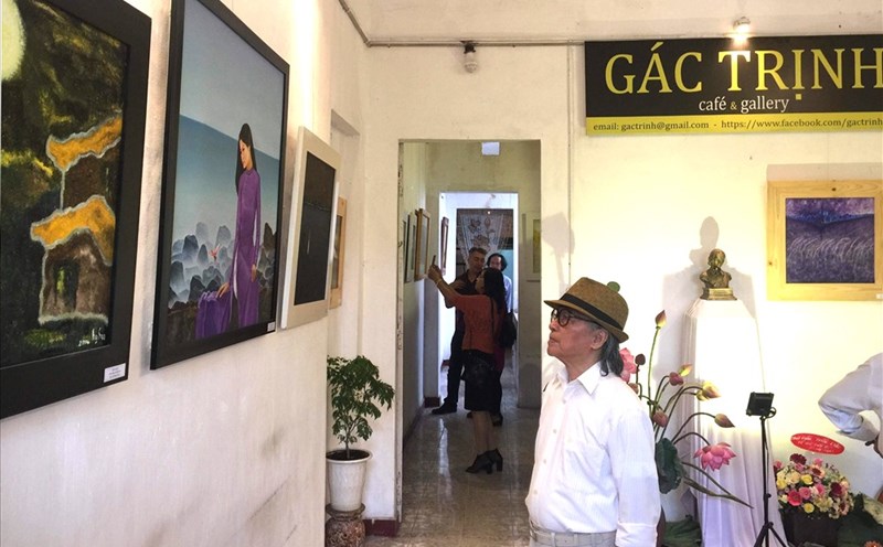 Gác Trịnh tưởng nhớ ngày mất Trịnh Công Sơn bằng triển lãm "Để gió cuốn đi".