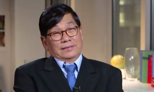 Ông David Dao trên chương trình của ABC News. Ảnh: ABC. 