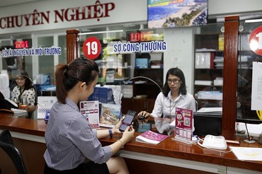 Thanh toán chi phí dịch vụ hành chính công qua ví điện tử tại Sở Công Thương Đà Nẵng. 