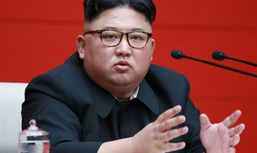 Chủ tịch Triều Tiên Kim Jong-un. Ảnh: AP. 