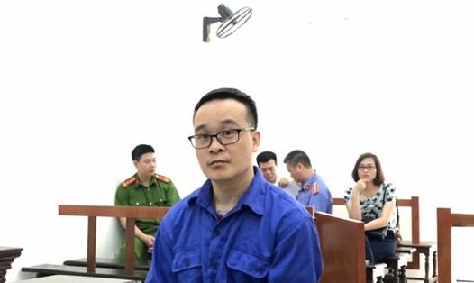 Bị cáo Thân Thái Phong tại tòa.