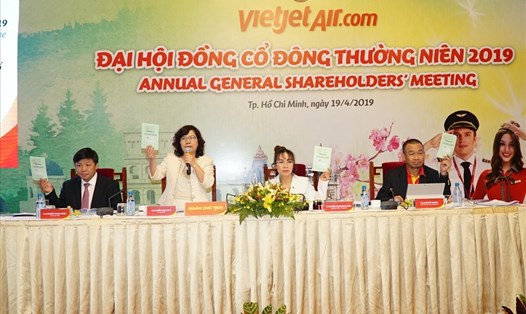 Đại hội đồng cổ đông thường niên 2019 của Công ty Cổ phần Hàng không Vietjet.