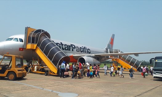 Jetstar Pacific chính thức khai trương đường bay Vinh - Đà Nẵng.