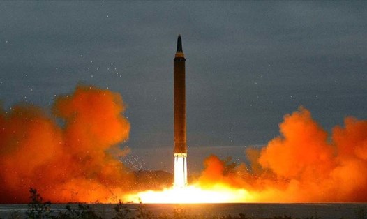 Triều Tiên có thể phóng tên lửa bất cứ lúc nào, Hàn Quốc cảnh báo. Ảnh: KCNA. 