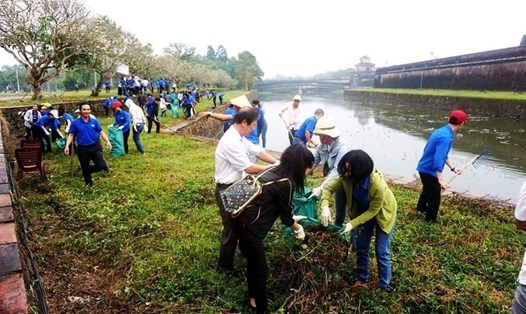 "Ngày Chủ nhật xanh" ở Huế sau 3 tháng đã thu được nhiếu kết quả khả quan