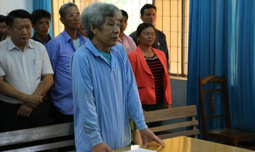 Bị cáo Huỳnh Bê tại tòa.