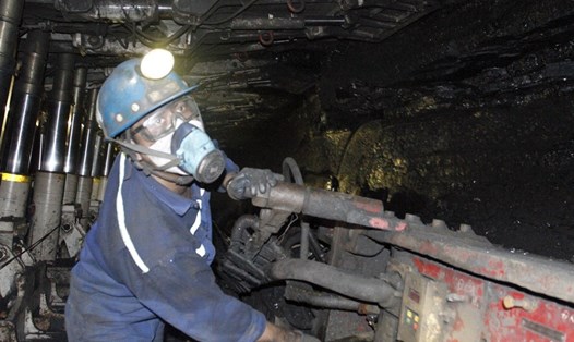 Những phương tiện cơ giới sử dụng trong hầm mỏ của Hà Lầm hỗ trợ công nhân trong ca làm việc đạt hiệu suất  cao hơn. Ảnh: T.N.D