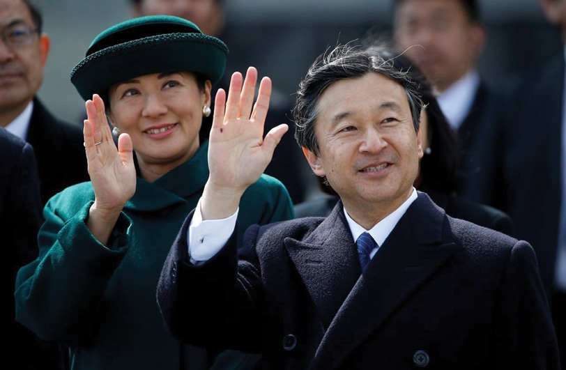 Thái tử Naruhito và Công nương Masako. Ảnh: REUTERS  