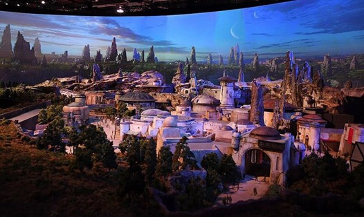 Công viên được xây dựng dựa trên nguyên tác ngôi làng giả tưởng Black Spire Outpost.