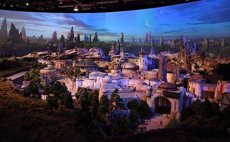 Công viên được xây dựng dựa trên nguyên tác ngôi làng giả tưởng Black Spire Outpost.