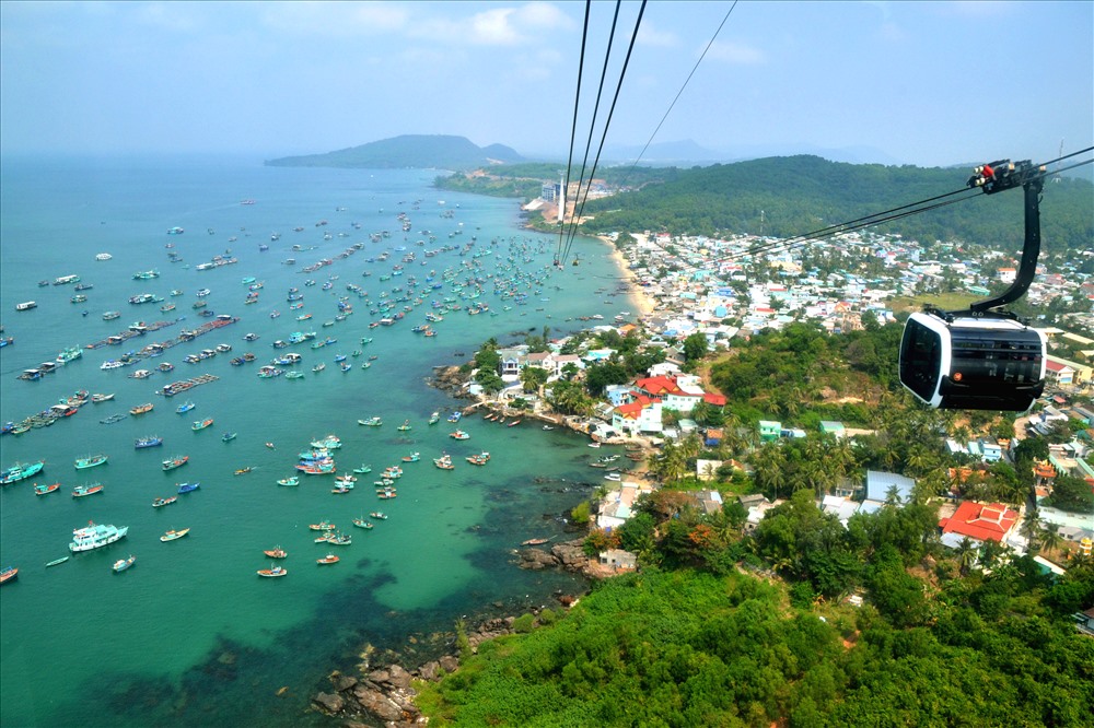 Một góc vùng phía Nam đảo Phú Quốc. Ảnh: Lục Tùng